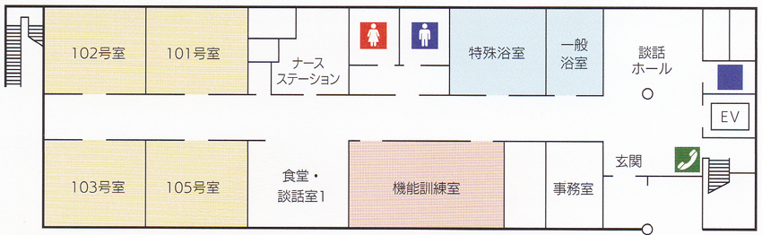 医療型療養病床（別館）1階